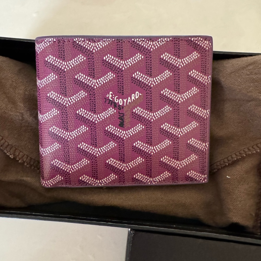Goyard Maroon Wallet